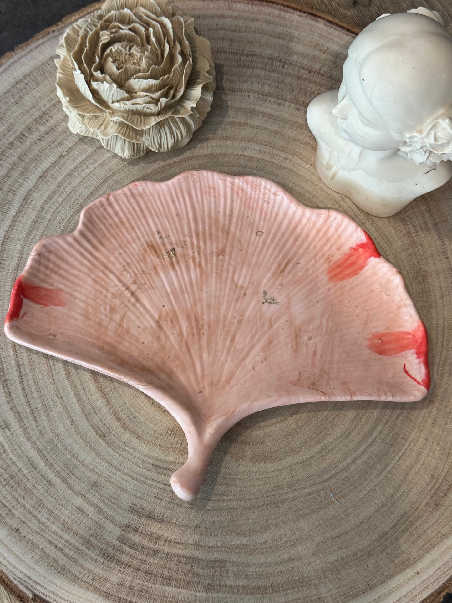 Plateau feuille Gynkgo