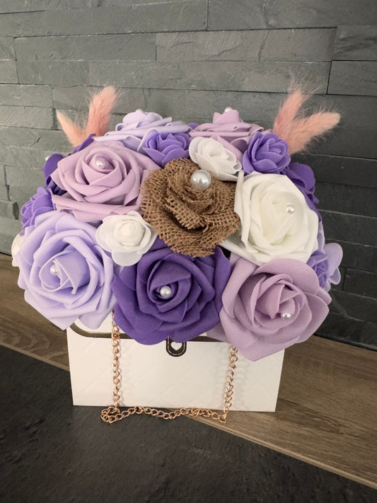 Sac à main floral